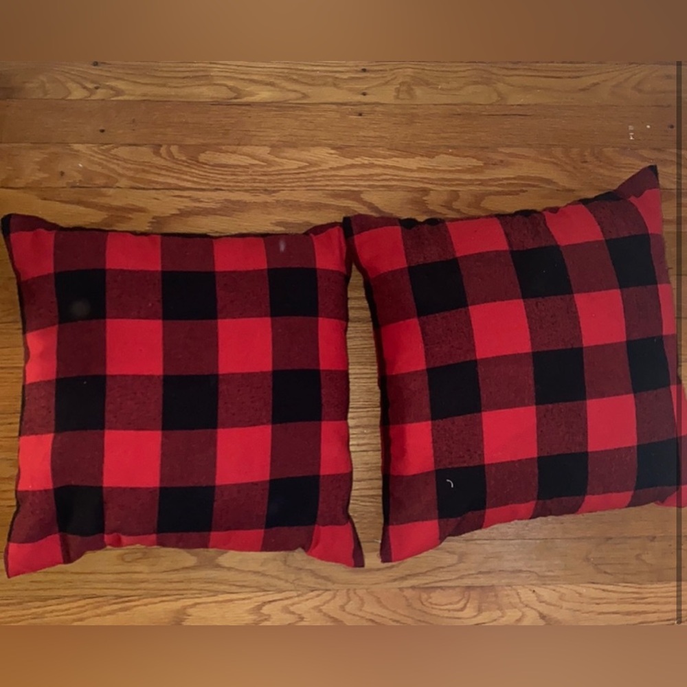 Buffalo Check Pillow Covers - set of 2